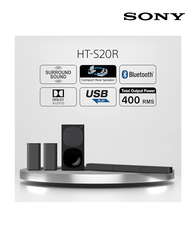 Sony HT-S20R Sound bar Home Theater System